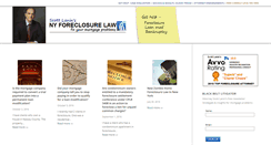 Desktop Screenshot of nyforeclosurelaw.com